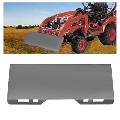 HECASA 5/16" New Unpainted Steel Quick Tach Attachment Skid Steer Mount - size: 5/16"