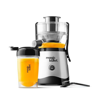 Magic Bullet Mini Juicer with Cup, Black and Silver - color: Silver, size: With Cup