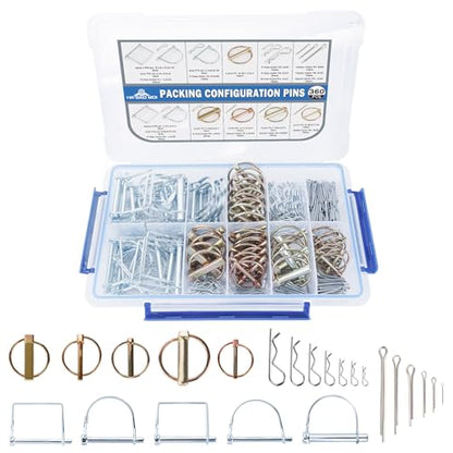 360Pcs Heavy Duty Pin ,3 Point Accessories Assortment Kit - style: 360PCS