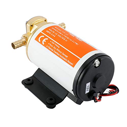Amarine Made 12v Oil Scavenge Pump Self Priming Impeller Gear Pump