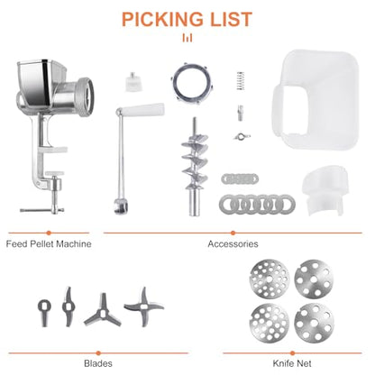 YUCHENGTECH Manual Pet Food Pellet Maker Animal Pet Food Maker
