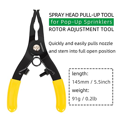 Spray Head Sprinkler Tools with Screwdriver and Rotor Removal Tool for Lawn Irrigation Sprinklers System
