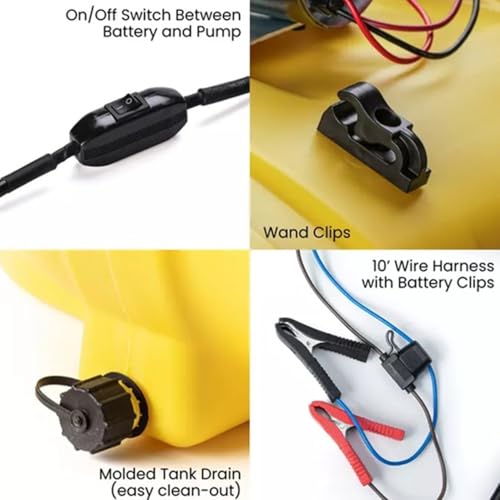 Ag Spray 25 Gallon Brushbuster Spot Sprayer | 12V 2.2 GPM