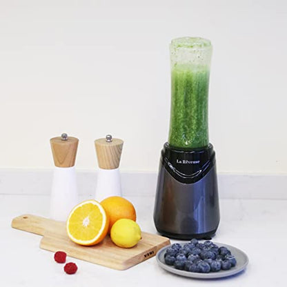 La Reveuse Personal Size Blender for Shakes and Smoothies, 2 Cups, Gray - color: Grey