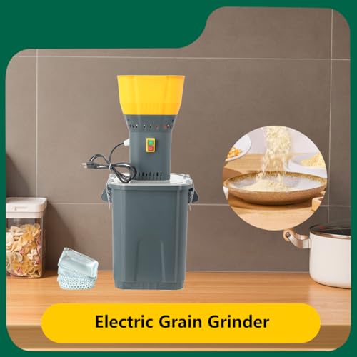 Grain Mill Corn Grinder, 1000w Electric Feed Ginder Mill 30L