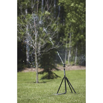 Strongway Tripod Sprinkler, 7-14 GPM, 120ft. Coverage, 11,000 Sq. Ft.