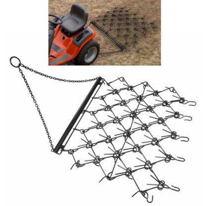 Drag Harrow 4x4 Heavy Duty 3/8" Chain for Tractor ATV UTV