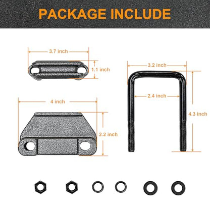 Anti Rattle Clamp Hitch Tightener, Stabilizer for 2" Trailer Hitches - color: 2"-A, size: 2"