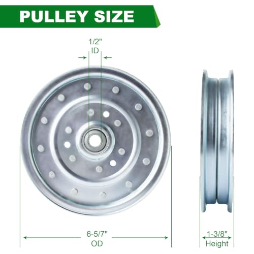 Flat Idler Pulley (5021976 5102831 5600184SM 5103800 5021976 5600184 5103800YP 5600184) Fits Fer RIS Sna pper - color: 5021976