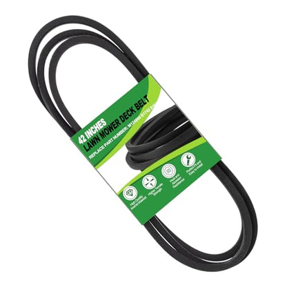 M124895 Mower Deck Belt for John Deere 42 Inch Deck Parts - size: 116" x ½