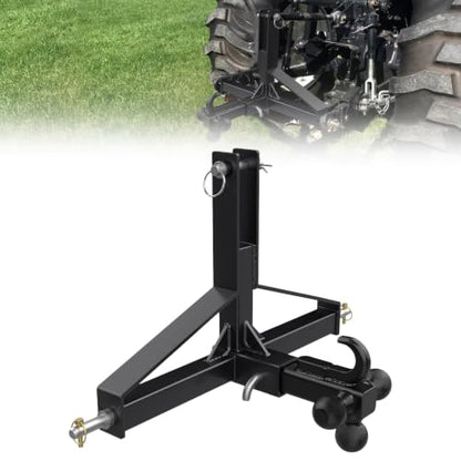 IDEALHOUSE 3-Point Tractor Hitch, Low Profile Design for Kubota Subcompact