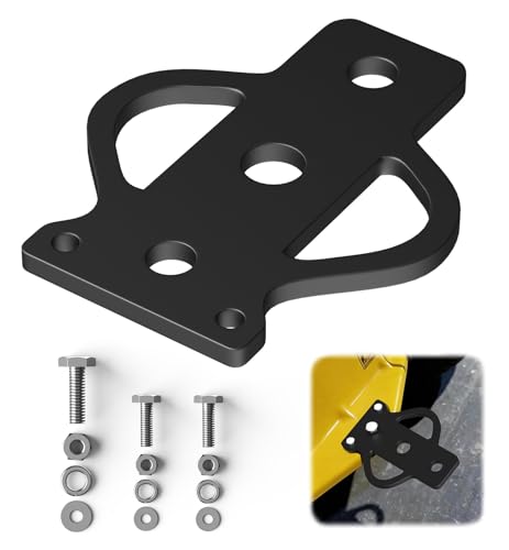 Xprite ATV/UTV 3-Way Hitch Adapter, 3500 lbs Steel Hitch Mount with Bolt - color: Stlye 3