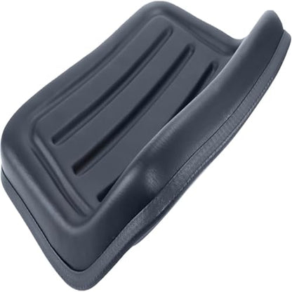 munirater LMS2002 Black Mower Seat Low Back Universal Mower Seat Comfortable and Sturdy