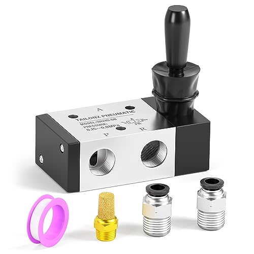 TAILONZ 1/4"NPT 3/2 3H210-08 Manual Valve - size: 1/4"NPT, style: 3 Way 2 Position Manual Return