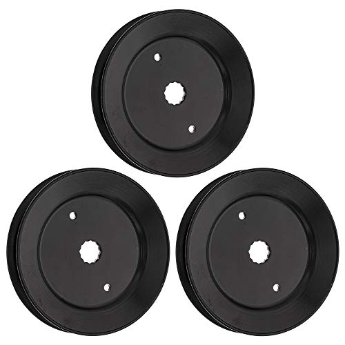 8TEN Deck Spindle Pulley for Husqvarna 129207 153531 173434 3 Pack