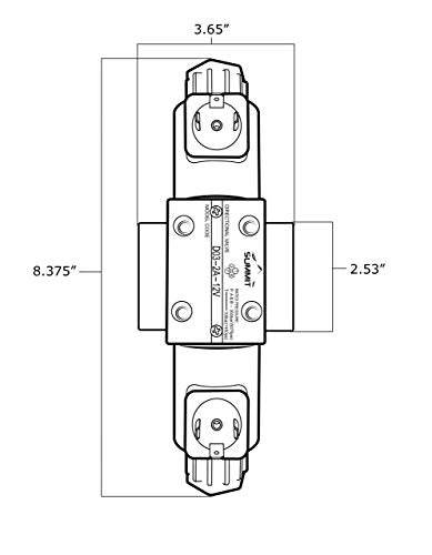 Summit Hydraulics Universal Hydraulic Third Function Valve Kit w/Joystick Handle, 15 GPM, 1/2" Ag & Flat Face Couplers - size: 1/2" Body Flat Face couplers
