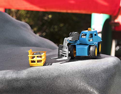Driven by Battat Telehandler Forklift Toy with Lights, Sounds, Pallet - style: Telehandler