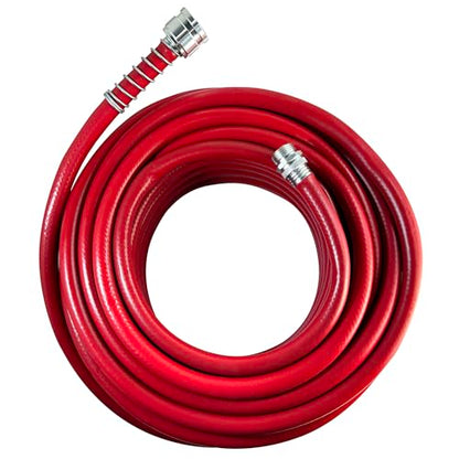 Flexon FA58100CN Farm and Ranch Garden Hose, 100 ft, Red - size: 100 ft, style: 5/8