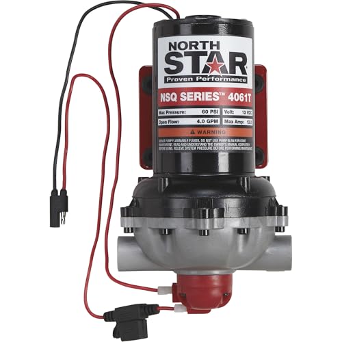 NorthStar NSQ 12V On-Demand Sprayer Diaphragm Pump, 4 GPM