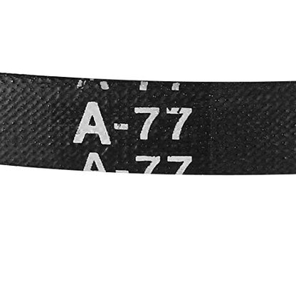 uxcell A77 Drive V-Belts 77" Inner Length 13mm Width 8mm Thick JIS Standard A-Section Rubber Drive Transmission Belt - size: 77"