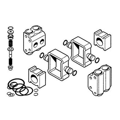 556601 Hydraulic Pump Kit Fits Massey Ferguson 135 302 175 50 202 35