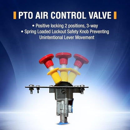 Torque 328863X PTO Air Control Valve With Spring Loaded Safety Knob - color: 1 Pack