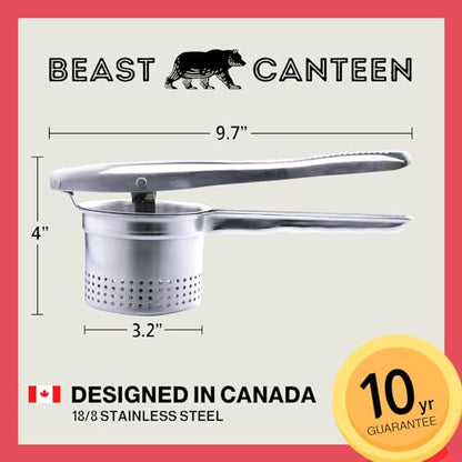 Stainless Steel Potato Ricer for Smooth Mashed Potatoes