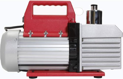 Robinair 15800 VacuMaster Economy Vacuum Pump - 2-Stage, 8 CFM, Chrome, Red/Silver