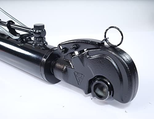 Hydraulic Top Link Cat. 2 +2 with Hook 18 7/8” - 25 3/16” Locking Block Hoses Stroke 6-5/16”