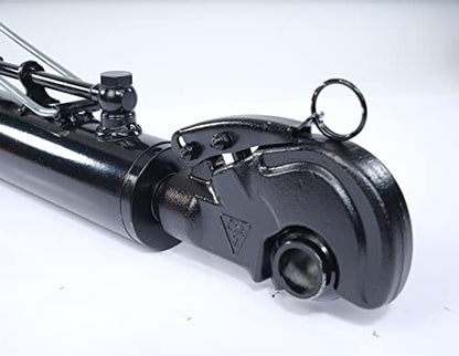 Hydraulic Top Link Cat. 2 +2 with Hook 18 7/8” - 25 3/16” Locking Block Hoses Stroke 6-5/16”