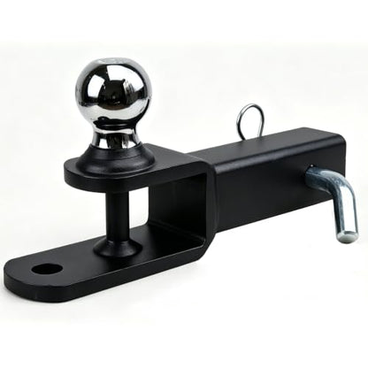 ATV/UTV Trailer Hitch with 2 Inch Ball, Fits 2 Inch Receiver - size: 2" Shank -2" Ball