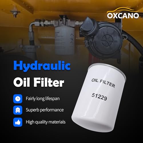 Hydraulic Filter Compatible with John Deere 670 750 650 950 790 - style: 51229