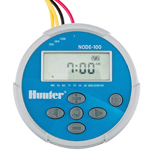 Hunter NODE-100-LS Battery Sprinkler Timer, 1 Zone Irrigation Controller