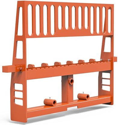 YITAMOTOR 45" Skid Steer Pallet Forks Frame Attachment, 4000 lbs Capacity