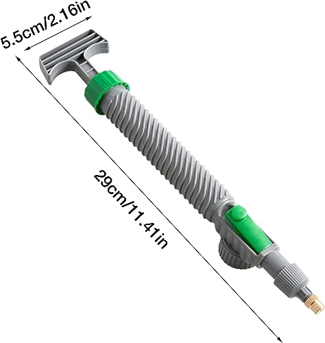 Handheld Sprayer - High Pressure Air Pump Manual Sprayer with Adjustable Nozzle - Garden Pump Sprayer - Hand Pump Sprayer Pressure Sprayer Top for Home Lawn Garden Watering Lawn and Garden Sprayers