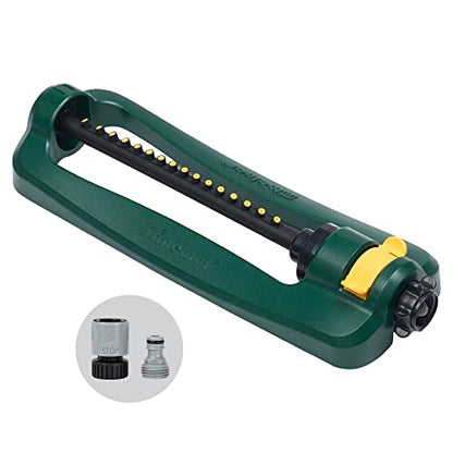 Melnor Turbo Oscillating Sprinkler, 2800 Sq Ft: Range Adjustable - style: 2,800 sq. ft.