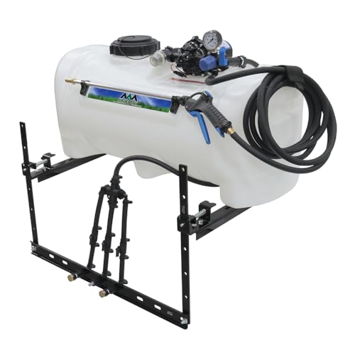 Master Mfg 25 Gallon ATV & UTV Premium Broadcast Boom Sprayer, 30 Foot Swath
