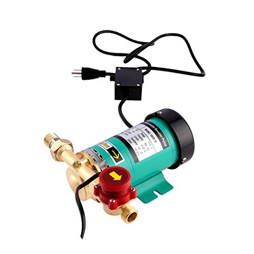 Pressure Pumps 115V/60Hz 3/4 inch Outlet 90W Water Pressure Booster Pump Automatic Shower Booster Pump with Water Flow Switch for Home Shower - size: 10M 90W 3/4"