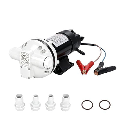 BLACKHORSE-RACING 12V DC Self-Priming DEF Transfer Pump - size: 12V DC
