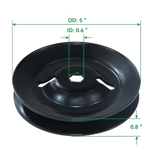 GX20335 Pulley for John Deere L130 L120 Z255 Z245 Lawn Tractors - color: A20 1xM155979