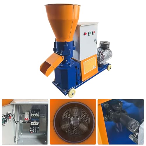 110V Feed Pellet Mill Machine w/Control Box Pellet Maker Machine