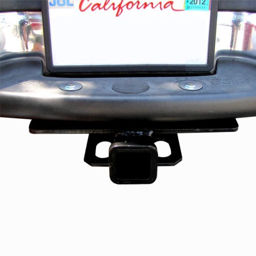 Bolt On 2-Inch Tow Hitch Receiver for Bumper Mounted Cargo Tube Hitch
