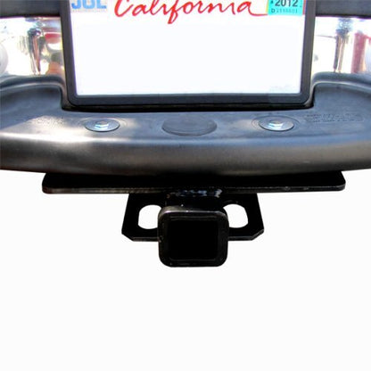 Bolt On 2-Inch Tow Hitch Receiver for Bumper Mounted Cargo Tube Hitch