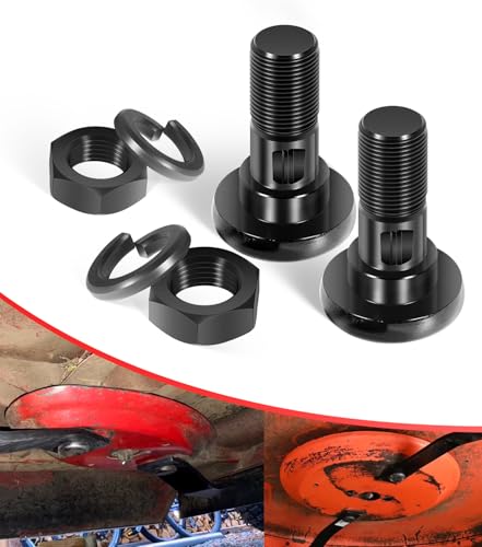 63607 Rotary Cutter Blade Bolt Kit Replacement for Bush Hog Rotary Cutter Blade, 2 Bolts with Nuts & Lock Washers, Replaces 63607, 7919, 252BH, 20322 - size: 2pcs