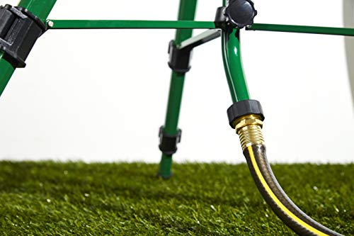 3-Pack Orbit 58308Z Brass Impact Sprinkler on Tripod Base - Heavy-Duty Brass Sprinklers on Tripod