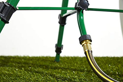 3-Pack Orbit 58308Z Brass Impact Sprinkler on Tripod Base - Heavy-Duty Brass Sprinklers on Tripod