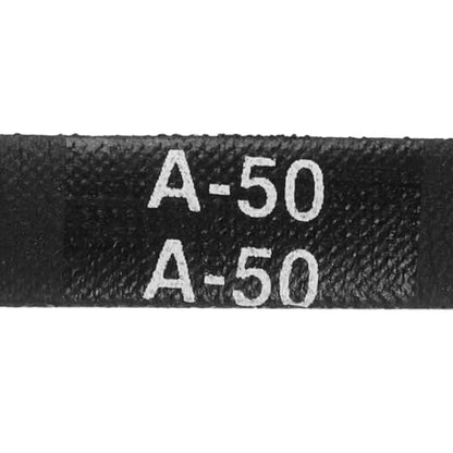 uxcell 3pcs A50 or 4L520 Classic Wrapped Rubber V-Belt, 50"(1270mm) Inside Circumference, A Profile V Belt - size: A50