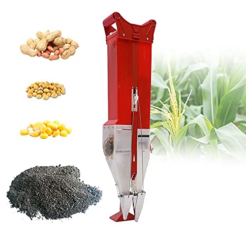 Household Corn Peanut Seeder Hand Planter Tool Adjustable Seeder Machine Handheld Garden Home Seeder & FertilizationSpreader (B-FertilizationTool+Seeder) - color: B- FertilizationTool+SeederTool