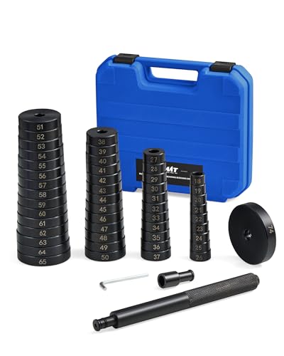 OMT Bushing Driver & Transmission Bearing Race Seal Installer Kit - color: Black Handle, size: 52pc Bushing Driver Kit