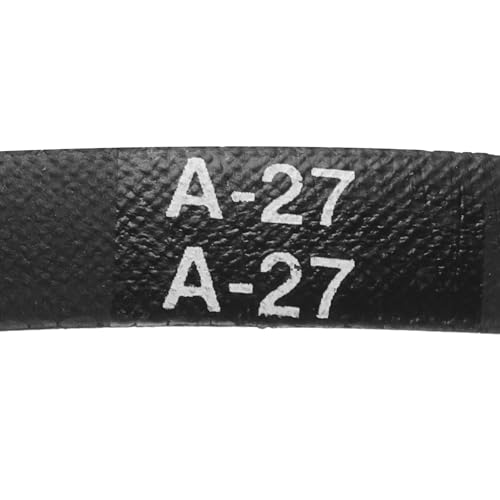uxcell 4pcs A27 or 4L290 Classic Wrapped Rubber V-Belt, 27"(686mm) Inside Circumference, A Profile V Belt - size: A27